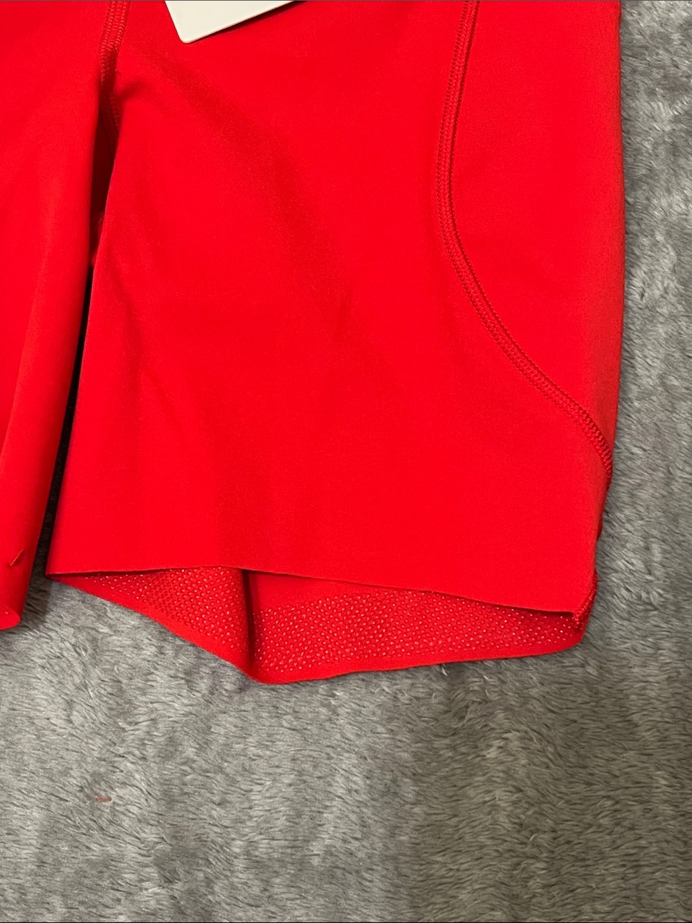🆕 Lululemon Fast an Free HR Short 6” w/Side Pockets in Oxford Red, size 4 - Picture 4 of 7